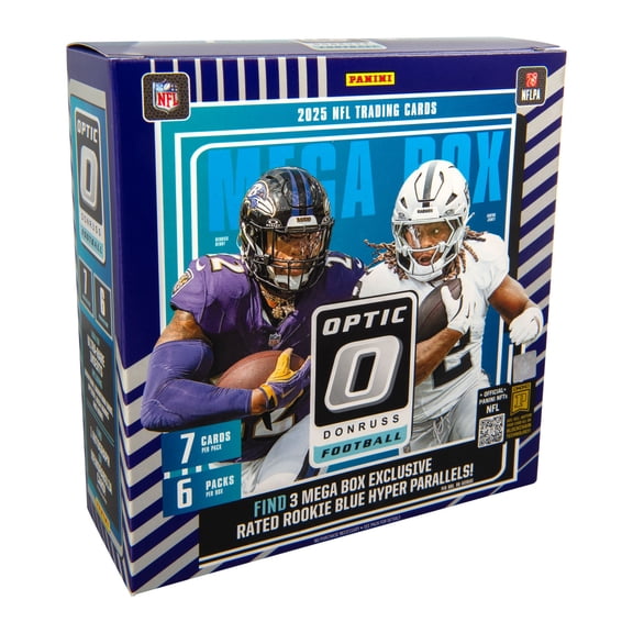 2025 Panini Donruss Optic Football Trading Cards Mega Box