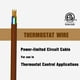 thumbnail image 5 of Cable de termostato Cableague 18/5, calibre 18, 5 conductores ETL, 5 of 7