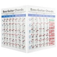 thumbnail image 1 of Bass Guitar Chords Chart, 12 Standard  Keys Bass Note Chart Easy Carry  For Beginners For  Songwriters, 1 of 8