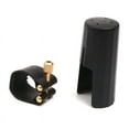 thumbnail image 2 of Plastic clarinets Nozzle cap with PU ligature Black G21629, 2 of 6