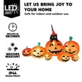 thumbnail image 3 of Inflables de Calabaza Halloween Joiedomi 2.1 m con 7 calabazas gato de bruja luces LED integradas, 3 of 3