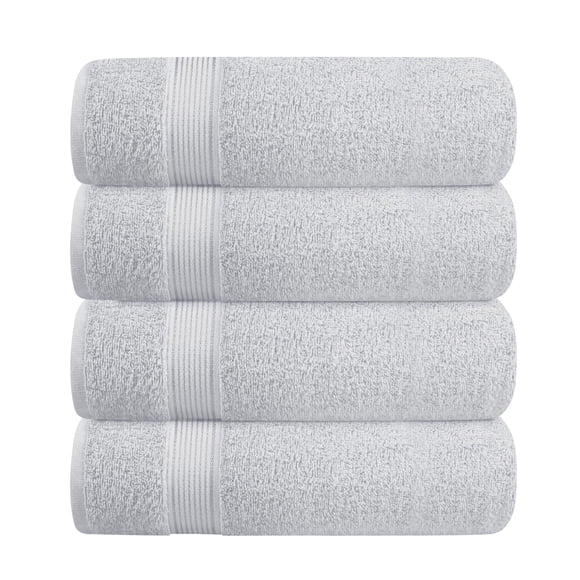 Juego de toallas de baño Belizzi Home Ultra Soft, paquete de 4, 70 x 140 cm, algodón