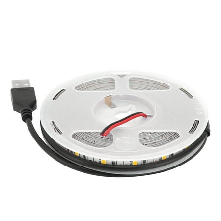 

Tebru Tape Lights 5m/16.4in LED Light Strip 5V USB Powered Strip Lights Strong Adhesive Tape Lights For Bedroom Kitchen Home Decoration USB Powered Strip Lights