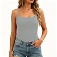thumbnail image 3 of Posijego Women's Tank Tops Spaghetti Straps Built in Bras Sleeveless Camisoles Tank Tops Summer Undershirts for Women, 3 of 5