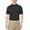 Black, variant on Ben Hogan Men's and Big Men’s Birdseye Geometric Print Jacquard Golf Polo Shirt, up to Size 5XL