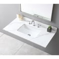 thumbnail image 3 of 43x22x0.59inch Sintered Stone Bathroom Vanity - Include Sink, High - end Natural Look, 3 of 5