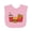 AD-Pink, variant on Inktastic Cute Fast Food Friends Burger Fries Soda Boys or Girls Baby Bib
