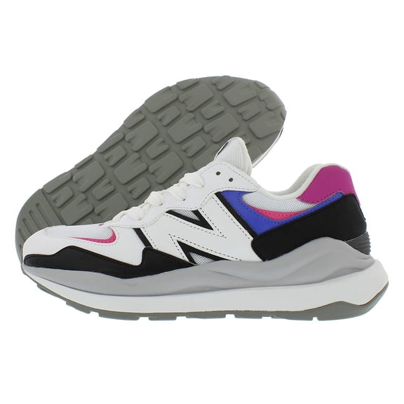 New Balance 57/40 Mens Shoes Size 11, Color: Whie/Black/Purple/Pink