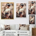 thumbnail image 4 of DESIGN ART Designart "Samurai Beauty" Fashion Woman Canvas Print 16 in. wide x 32 in. high, 4 of 5