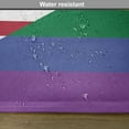 thumbnail image 6 of Ambesonne Pride Place Mats Set of 4, Flag USA Rainbow Colors, Standard Size, Multicolor, 6 of 6