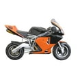 thumbnail image 2 of Orange Pocket Bike Wall Decal Sticker, Wallmonkeys Peel & Stick Vinyl Graphic (12 in W x 9 in H), 2 of 4