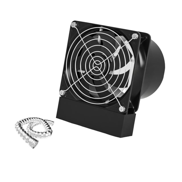 Ventilador de ventilación para soldadura, extractor de humos de soldadura, portátil, ajustable para estaciones de soldadura, trabajos de bricolaje en con manguera de 600cm