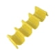 thumbnail image 3 of Monstrate Soporte de exhibición para Pizza Taco Rack Taco Holder bolsos duraderos comida mexicana Cocina y Comedor Amarillo, 3 of 6