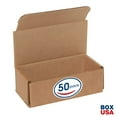thumbnail image 2 of BOX USA BM632K Corrugated Mailers, 6" x 3" x 2", Kraft Pack of 50, 2 of 7