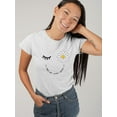 thumbnail image 2 of Always Keep Positive Attitude T-Shirt Women -Image by Shutterstock, Female x-Large, 2 of 4