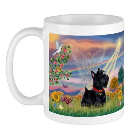 

CafePress - Cloud Angel & Scotty Mug - Ceramic Coffee Tea Novelty Mug Cup 11 oz