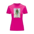thumbnail image 2 of Playera Blusa Loteria La Dama Fiestas Patrias Mexico Septiembre Independencia Color Fucsia Talla Grande Marca Emil SaEs, 2 of 4