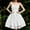 White, variant on Alice Costume Dress for Women Vintage Gothic Cosplay Halloween Outfit Fairy Tale Princess Sleeveless Dresses