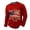 Style01_Red, variant on Men's 250th Anniversary Long Sleeve T-Shirt, 1776-2026 Vintage American Flag Print with We The People Text