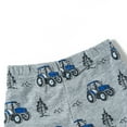 thumbnail image 4 of Hiijoy Toddler Boys Outfits Car Print Cotton Short Sleeve T Shirt & Shorts Set, Sizes 2-8, 4 of 8