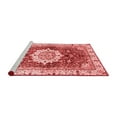 thumbnail image 2 of Ahgly Company Machine Washable Indoor Rectangle Abstract Red Modern Area Rugs, 3' x 5', 2 of 4