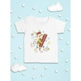 thumbnail image 3 of Bunny Drawing T-Shirt Infant -Image by Shutterstock,  24 Months, 3 of 4