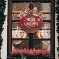 thumbnail image 1 of Letrero navideño de madera de 13 pulgadas para decorar paredes interiores y puertas., 1 of 6