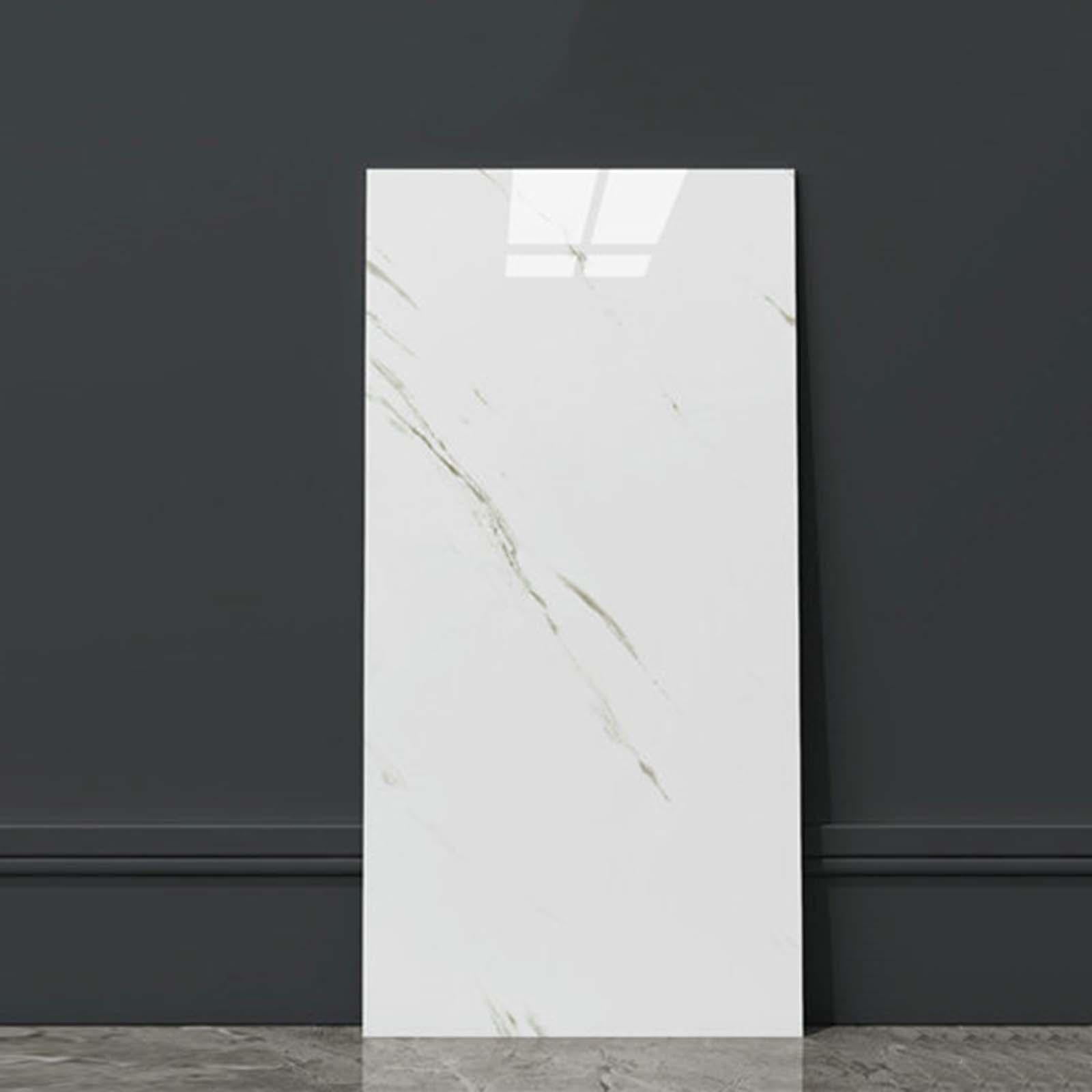 Esquirla Backsplash Wall Imitation Marble Decorative PVC Wall Panel for Fireplace Home Laundry Room Bathroom