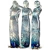 Sisters by My Side,Celebrates Friendships Three Sisters Sculpture,Friend Birthday Christmas Gifts for Women(Tree Sisters)