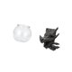 thumbnail image 5 of Acuario de escritorio,Pecera pequeña transparente,pecera,jarrón,mesa.,Tanque de peces Contenedor de acuario transparente Hogar,Figura de mesa,Estantes de sujetalibros de dragón Sujetalibros, 5 of 8