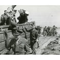 thumbnail image 2 of U.S. Chiefs Make Inspection In France A Week After The D-Day Invasion In Normandy. June 14 History, 2 of 2