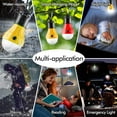 thumbnail image 5 of Tent Lamp Portable LED Tent Light 4 Packs Clip Hook Hurricane Emergency Lights, 5 of 5