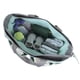 thumbnail image 3 of Juego de bolsas de pañales Tote Baby Essentials de 5 piezas, color gris y aguamarina, 3 of 6