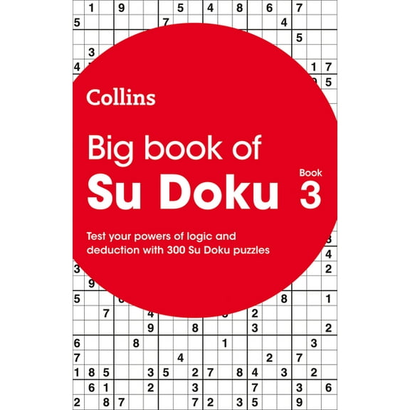 Collins Su Doku Big Book of Su Doku: Book 3, (Paperback)