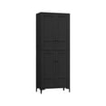 thumbnail image 5 of 71 Inch Tall Storage Cabinet, Kitchen Pantry Cabinet 5 Tier Bathroom Cabinet with 4 Doors Adjustable Shelves for Kitchen, Dining Room, Bathroom, 5 of 9
