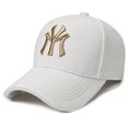 thumbnail image 3 of Gorra de béisbol de moda para hombre y mujer, de primavera y otoño, sólida, ajustable, para pesca deportiva, con letras, tapa dura, de alta calidad, gorra Snapback, gorra Bone, 3 of 5