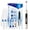beige, variant on SEAGO Rotating Electric Toothbrush for adult, 8 Brush Heads, 5 Cleaning Modes, 2 Mins Timer, SG-2607(Black)