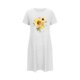 thumbnail image 5 of Camisón corto de mujer, vestido de largo medio con estampado de moda, camisón corto extragrande de mujer, camisón de manga corta con estampado de pecho a la moda, camisón de mujer, 5 of 5
