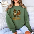 thumbnail image 2 of Thanksgiving Embroidered Shirt | Retro Thanksgiving Embroidery Tee | Pumpkin Pie Embroidered Top | Funny Better Together Turkey Day Shirt, 2 of 5