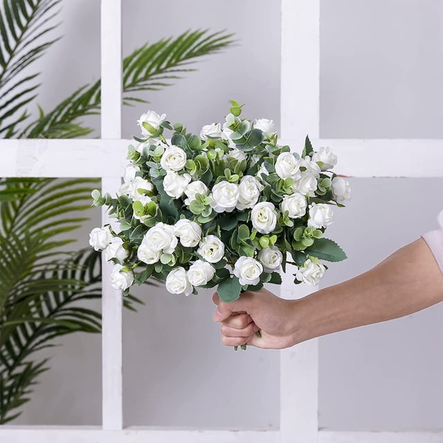 RXIRUCGD 1Pc Artificial Flower Home Decor Portable Branch Simulation Rose For Wedding Fake Rose Ecologically Friendly For Party Artificial Flower Exquisite Decor