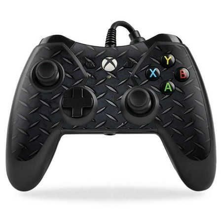 MightySkins PREXBONCO-Black Diamond Plate Skin for PowerA Pro Ex Xbox One Controller Case Wrap Cover Sticker - Yeah Mon