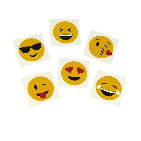 Emoji Temporary Tattoo Assortment 144ct Walmart com Emoji Temporary Tattoo Assortment 144ct Walmart com