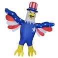 thumbnail image 4 of Disfraz inflable NiSotieb Bald Eagle para adulto Independence, 4 of 9