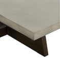 thumbnail image 5 of Elodie Grey Concrete and Dark Grey Oak Rectangle Coffee Table, 5 of 7