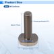 thumbnail image 5 of Tornillo en forma de T para portaequipajes de coche Unique Bargains M12 con tuercas, arandelas, tornillos de riel para portaequipajes de carga de acero inoxidable 2Pcs, 5 of 7