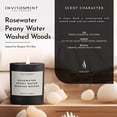 thumbnail image 4 of 8oz Rosewater | Peony Water | Washed Woods Candle with Lid and Box (Inspired by d'Issey Miyake&reg;), 4 of 11