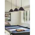 thumbnail image 5 of Kira Home 14" Metal Cone Replacement Shades, 1-5/8" Fitter Opening for Threaded Medium Base Socket, 6.75" x 14.25", (3), 5 of 7