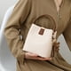 thumbnail image 1 of Bolso de mano para mujer, Bolso tipo cubo de lona, ​​bandolera cuadrada Ins a la moda, Bolso Hobo sencillo, 1 of 9