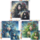 thumbnail image 1 of Kit Con Cuentas Cuadradas 5D DIY Del Arte 45x45cm, 1 of 8
