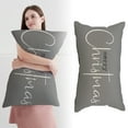 thumbnail image 4 of Christmas Pillow Covers 12X20 Inch Linen Merry Christmas Throw Pillow For Couch Bedroom Decorative Christmas Red Christmas Decor Cotton Cloth Pillow Cover Sofa Cover Decorative Holiday Decorations, 4 of 9